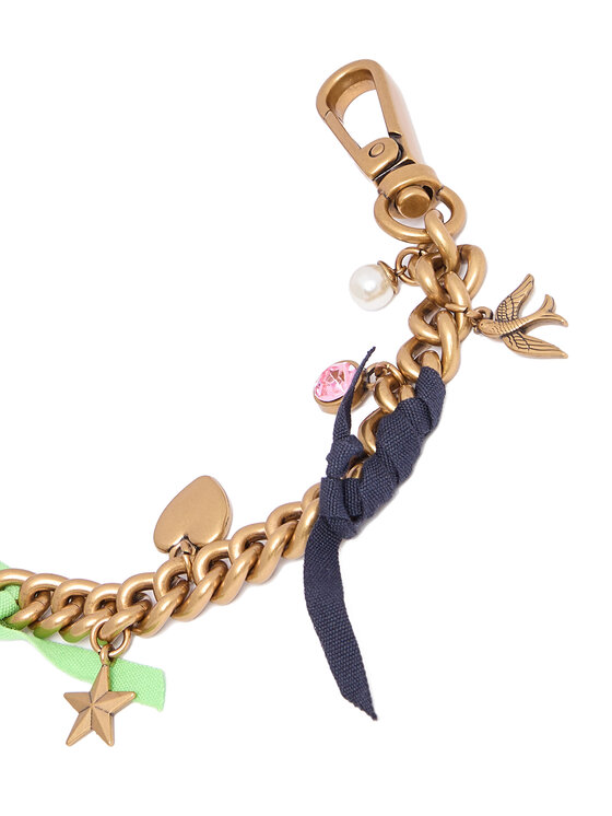 PINKO PINKO Anhänger Bag Charm 1 AI 25-26 PCPL 105518 A2RK Goldfarben