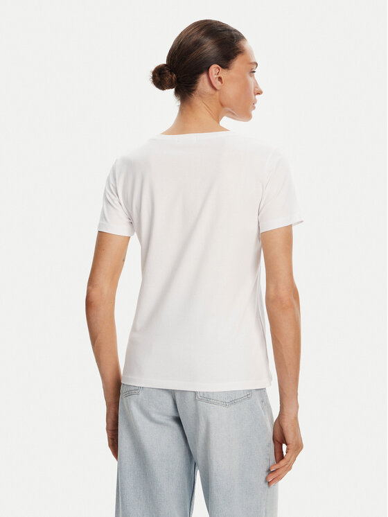 Gaudi Gaudi Тишърт 511BD64037 Бял Regular Fit