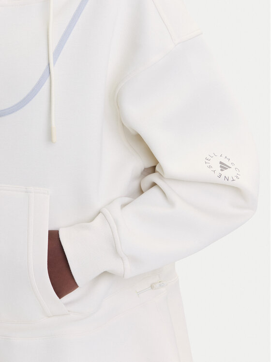 adidas by Stella McCartney adidas by Stella McCartney Džemperis Peplum JX9108 Smėlio Loose Fit