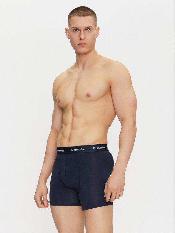 Resteröds Resteröds Set di 3 boxer Kalle 27962 49 Multicolore