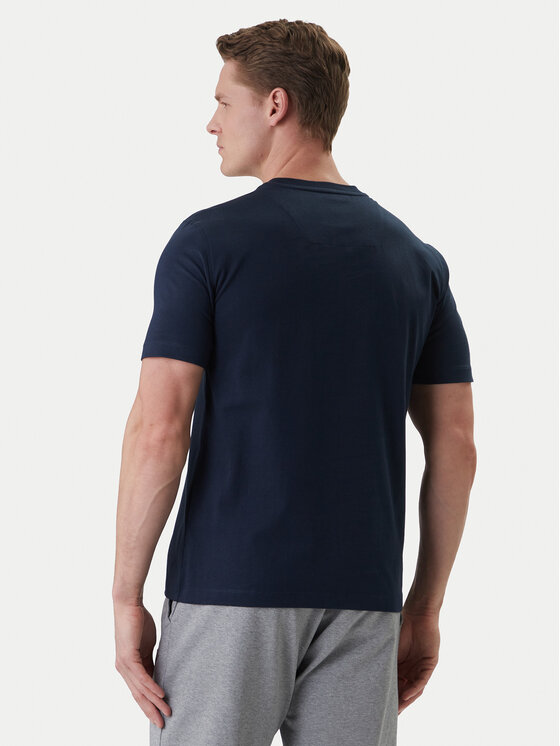 Aeronautica Militare Aeronautica Militare T-Shirt 261TS1580UJ00372 Granatowy Regular Fit