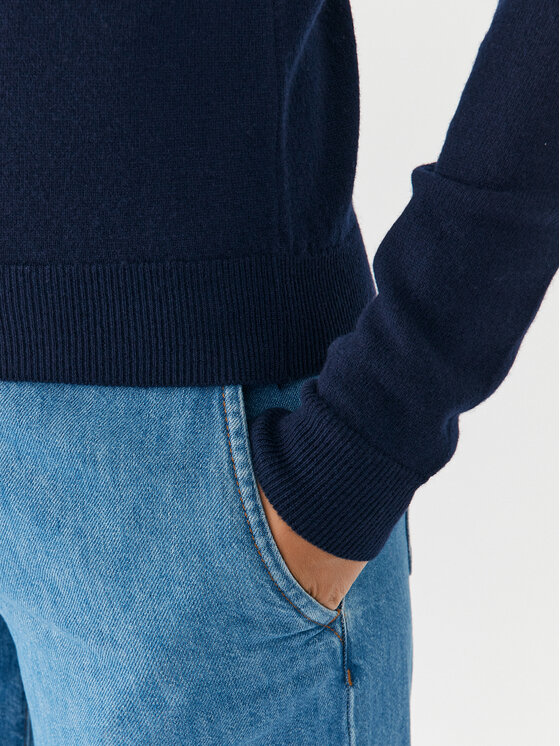 United Colors Of Benetton United Colors Of Benetton Pullover 1002D1K01 Dunkelblau Regular Fit