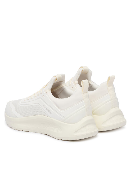 Calvin Klein Calvin Klein Sneakers Light Runner Sock Mesh Lycra HW0HW03023 Creme