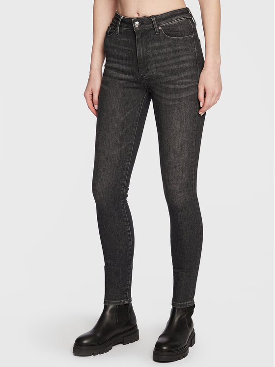 Tommy Hilfiger Tommy Hilfiger Τζιν Harlem WW0WW36348 Μαύρο Extra Skinny Fit