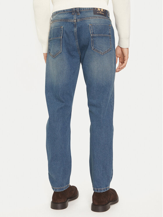 La Martina La Martina Jeans hlače ZMT014 DM106 Mornarsko modra Regular Fit