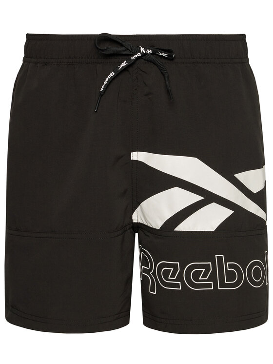 Reebok Pantaloncini da bagno 71011 Nero Regular Fit Modivo