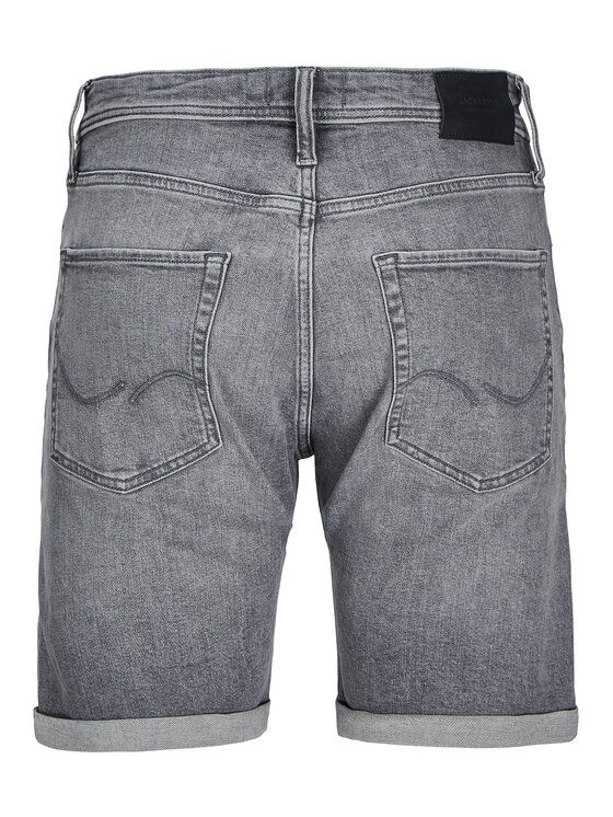 Jack & Jones Jack & Jones Pantaloni scurți de blugi Rick 12269612 Gri Regular Fit