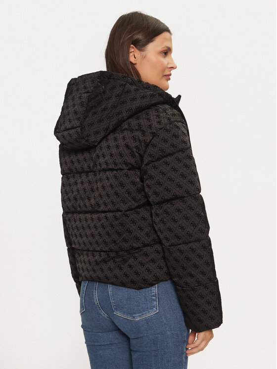 Guess Guess Übergangsjacke Daisy W4BL36 WGJZ0 Schwarz Regular Fit