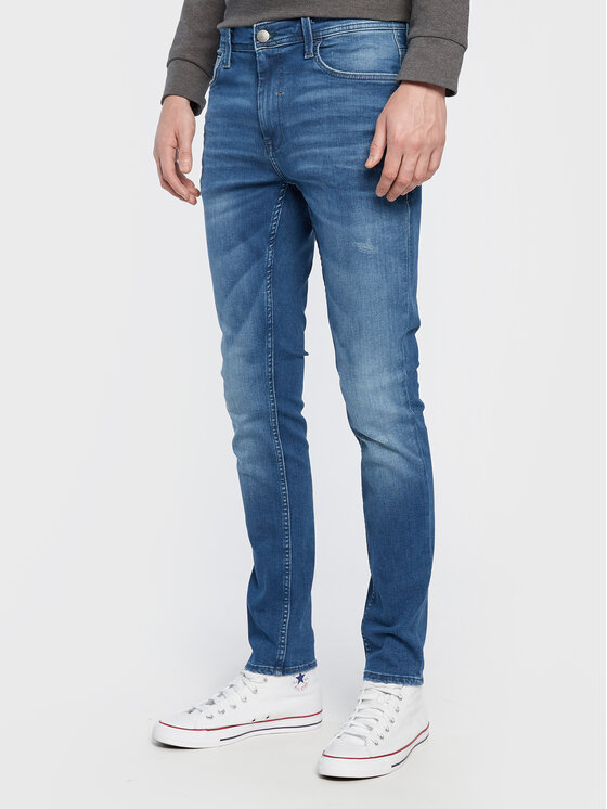 Blend Jeans hlače Echo 20710666 Modra Skinny Fit
