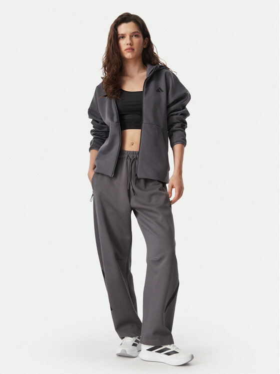 adidas adidas Pulóver Z.N.E. Full Zip KF6331 Szürke Regular Fit