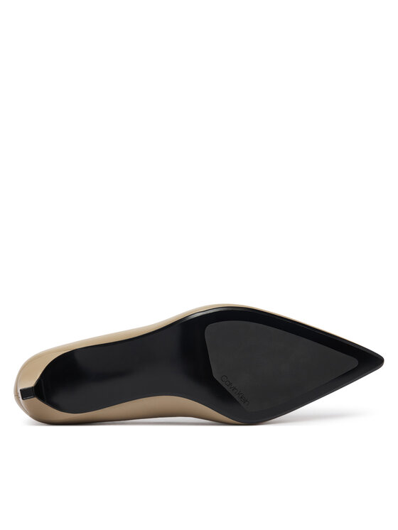 Calvin Klein Calvin Klein Szpilki Ess Stiletto 70 HW0HW02607 Beżowy