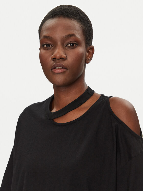 ViCOLO ViCOLO Blusa UD0096 Nero Relaxed Fit