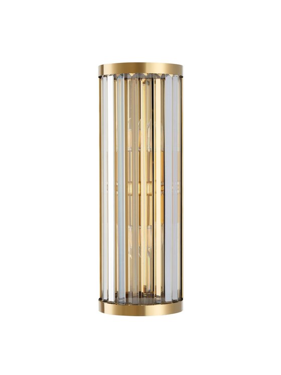 MIAhome MIAhome Kinkiet Lampa ścienna EXELLENT kryształowa złota 45 cm Złoty