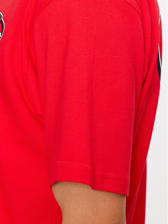 DC DC Футболка Truckin Tees Rqr7 ADYZT05284 Червоний Regular Fit