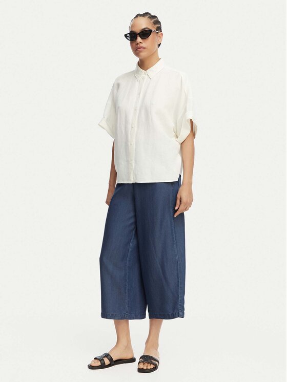 ONLY ONLY Παντελόνα Charis 15337936 Μπλε Wide Leg