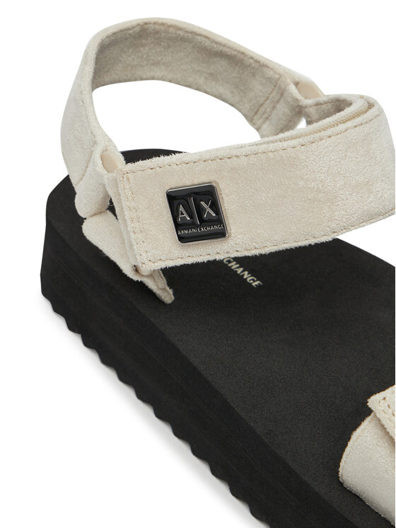 Armani Exchange Armani Exchange Sandály XDP064 XV928 01819 Écru