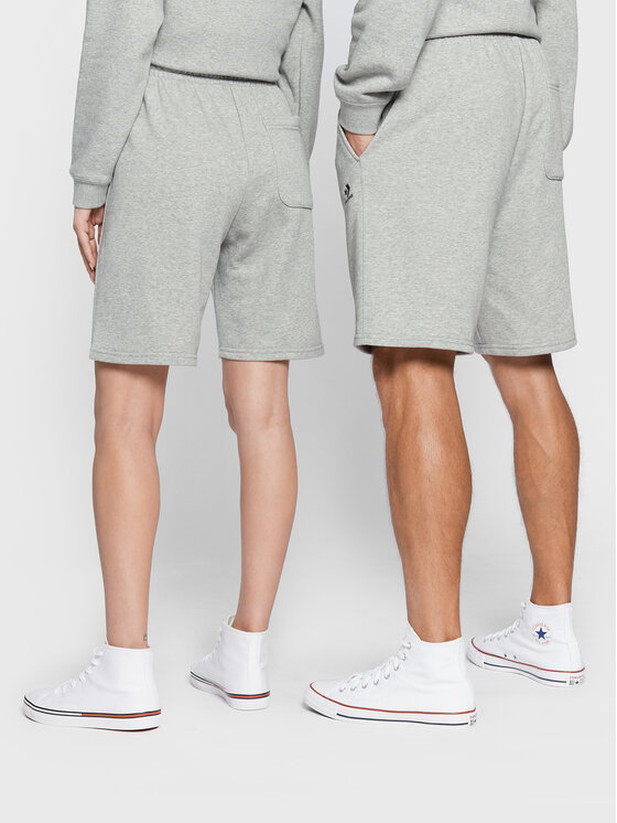 Converse Converse Αθλητικό σορτς Unisex Core 10023875-A02 Γκρι Regular Fit