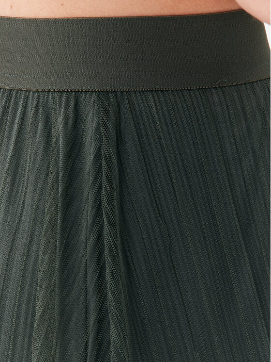 ONLY ONLY Spódnica midi 15214303 Zielony Regular Fit