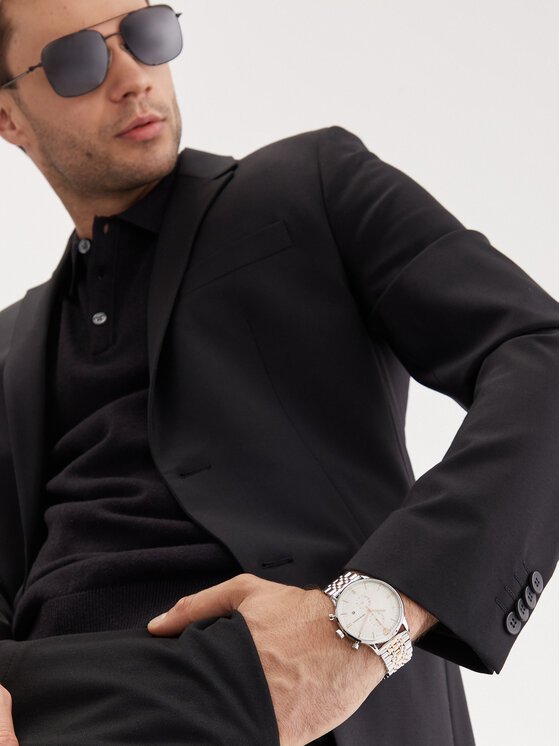 Emporio Armani Emporio Armani Sat AR0399 Srebrna