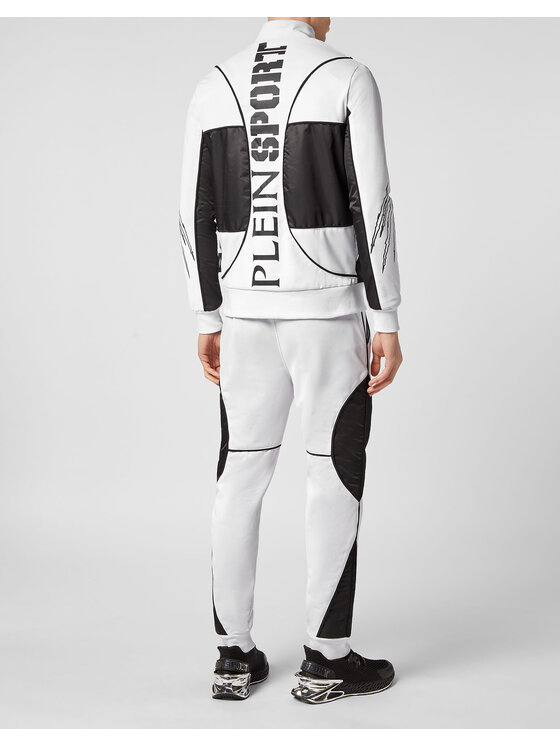 Plein Sport Plein Sport Completo top e pantaloni 2231 Bianco Regular Fit