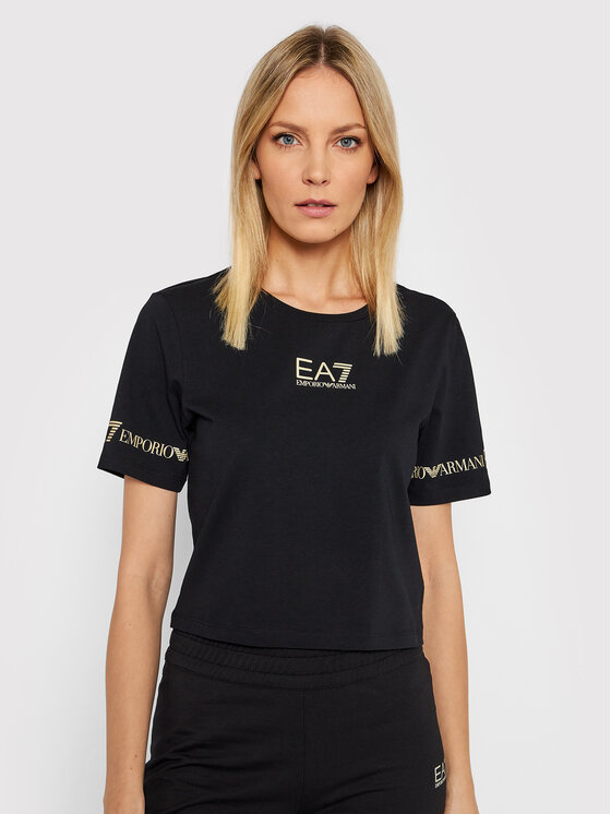 T-shirt 3LTT08 TJCRZ 0200 Nero Regular Fit