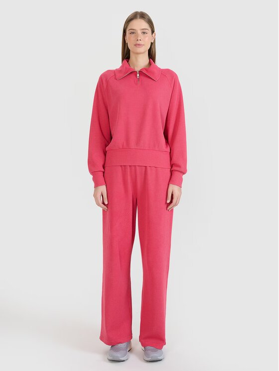 4F 4F Pantaloni da tuta 4FRSS25TTROF1396-54S Rosa Oversize