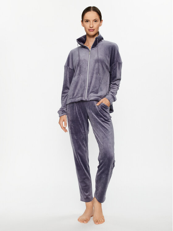 Triumph Amourette Cozy Trousers Blue - Dark Combination, Blu - Dark Combination., 42