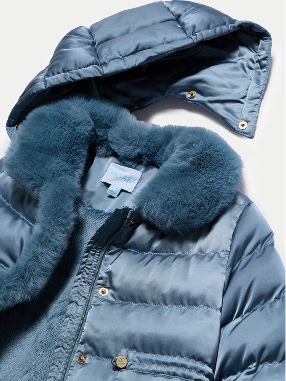 Abel & Lula Abel & Lula Winterjacke 5837 Blau Regular Fit