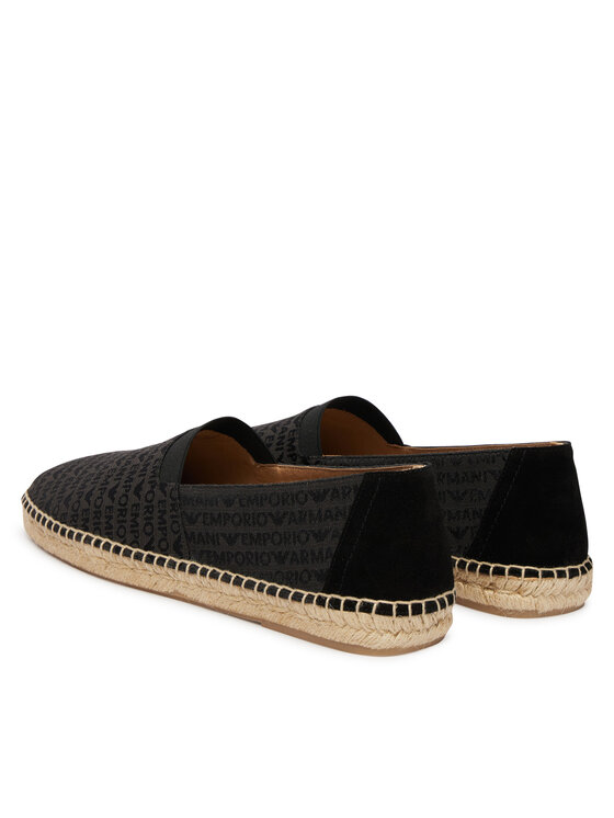 Emporio Armani Emporio Armani Espadrilky EM005853 AF25529 MC012 Čierna