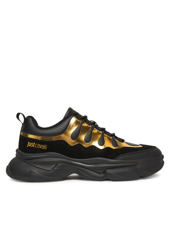 Just Cavalli Just Cavalli Sportcipők 79QA3SA2 ZPB56 Fekete