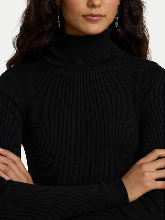 LAUREN RALPH LAUREN LAUREN RALPH LAUREN Трикотажна сукня 200P14784001 Чорний Slim Fit
