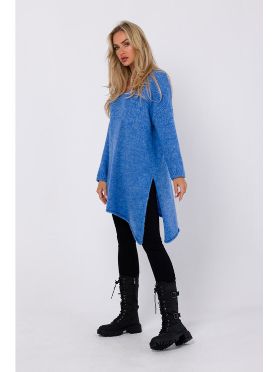 Made of Emotion Made of Emotion Maglione M769 Blu Modern Fit