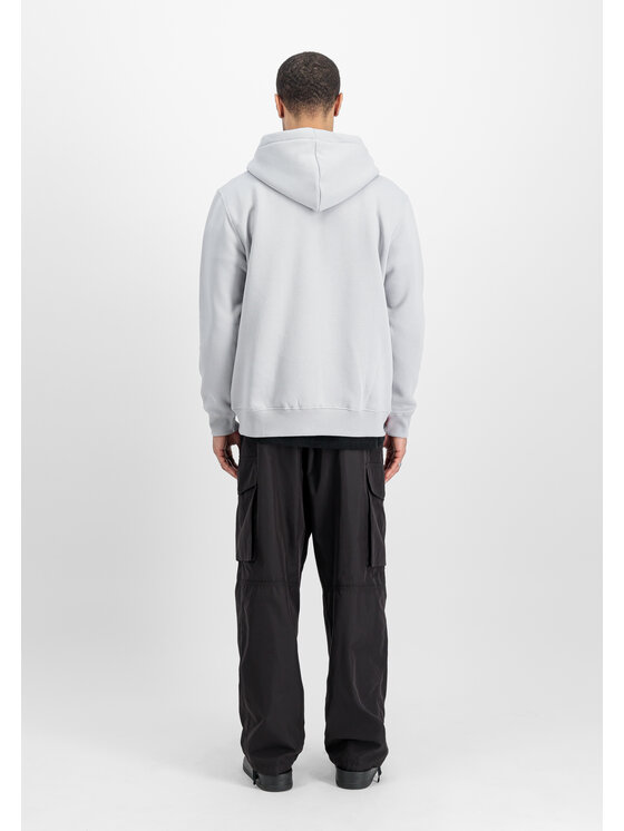 Alpha Industries Alpha Industries Bluza Basic Puff Print Camo Zip Hoodie Szary Regular Fit