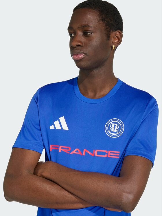 adidas adidas Koszulka techniczna FIFA World Cup 26™ France Niebieski jasny Regular Fit