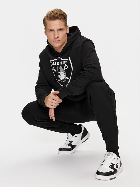 New Era New Era Majica dugih rukava NFL 60416766 Crna Regular Fit