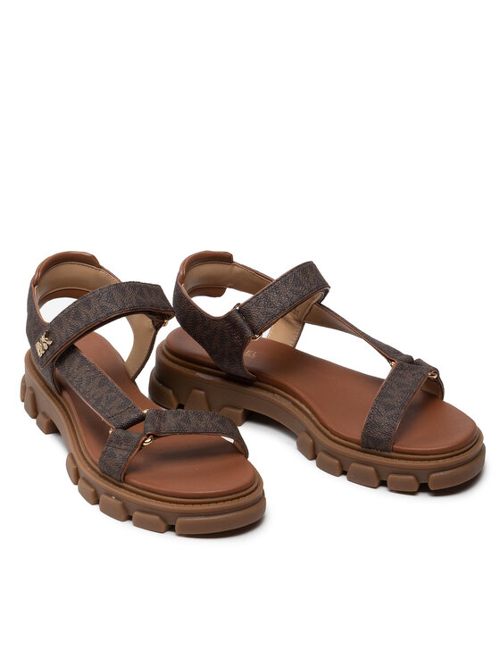 MICHAEL Michael Kors MICHAEL Michael Kors Сандали Ridley Sandal 40F1RIFA1B Кафяв