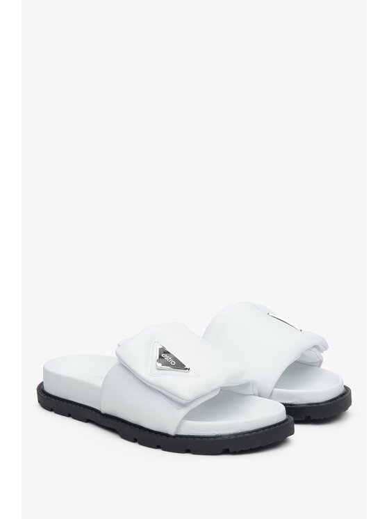 Estro Estro Παντόφλες ER00113073 Λευκό