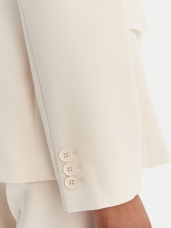 Weekend Max Mara Weekend Max Mara Sakoi Uva 2615041061 Écru Slim Fit