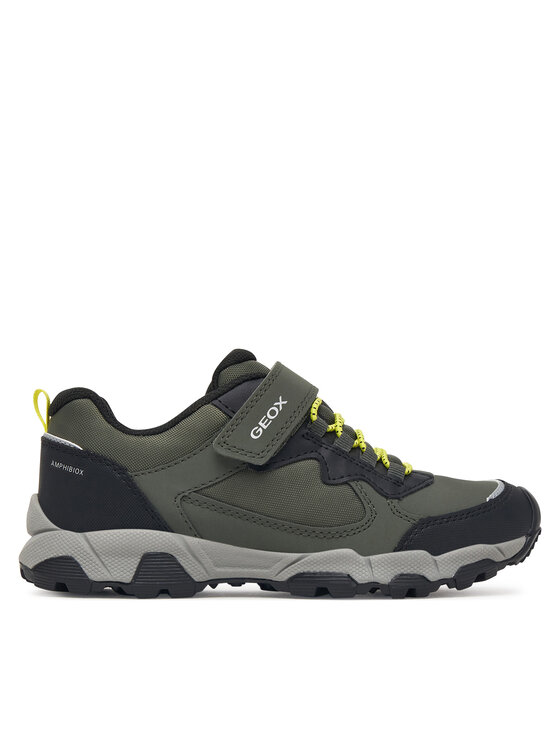 Geox Geox Сникърси J Magnetar Boy B Abx J463ZB 050FU C0914 D Тъмнозелен