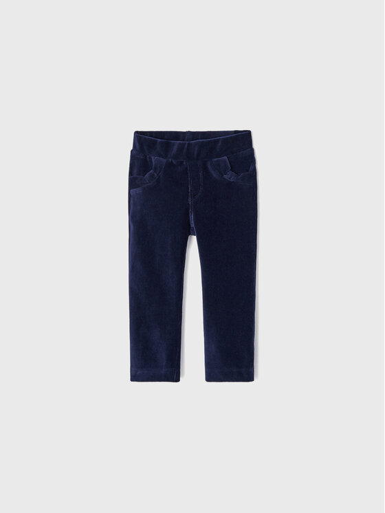 Mayoral Bavlnené nohavice 514 Tmavomodrá Super Skinny Fit