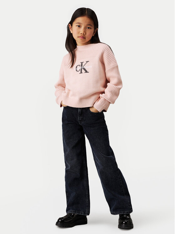 Calvin Klein Jeans Calvin Klein Jeans Jeansy IG0IG02607 Granatowy Relaxed Fit