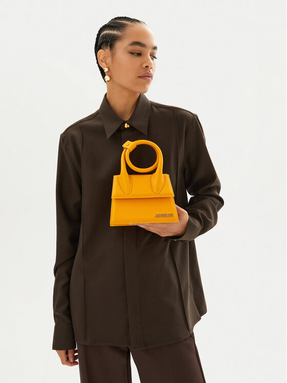 JACQUEMUS JACQUEMUS Torebka Le Chiquito 213BA005 Pomarańczowy