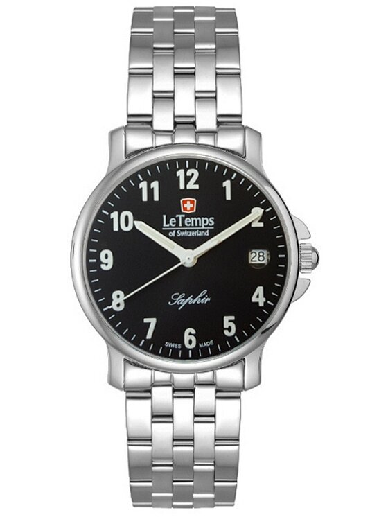 Zegarek Le Temps, Srebrny, LT1056.07BS01