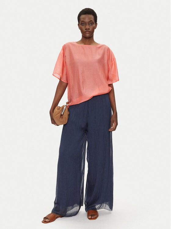 Bomboogie Bomboogie Bluzka SW9008TLYA5 Różowy Relaxed Fit