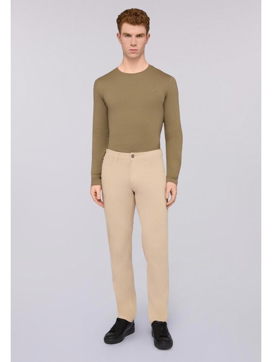 Trussardi Trussardi Pantalone da abito P700H004766N011 Beige Regular Fit