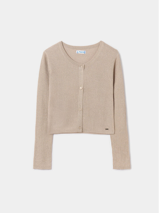 Mayoral Mayoral Strickjacke 6338 Beige Regular Fit