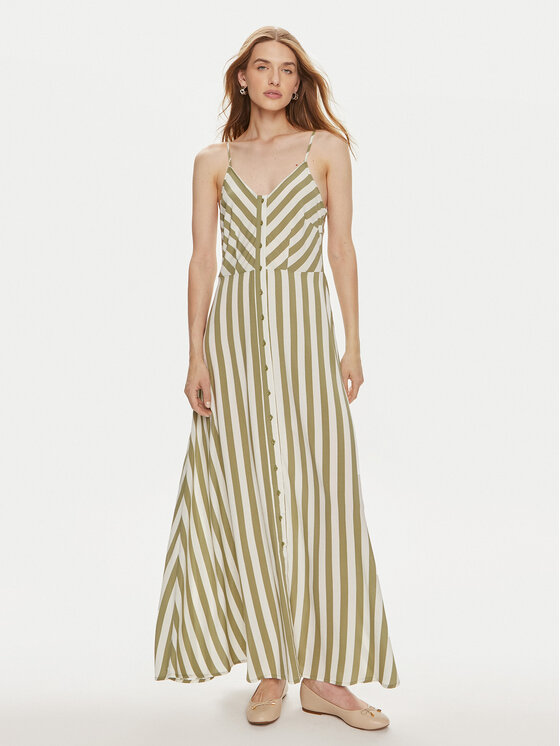 YAS YAS Poletna obleka Savanna 26035342 Zelena Regular Fit