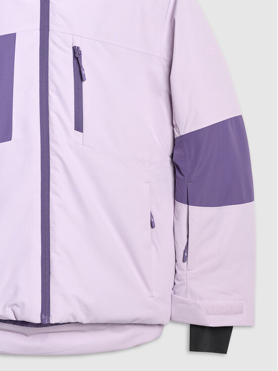 4F 4F Kurtka narciarska SKI CLASSIC Fioletowy Regular Fit