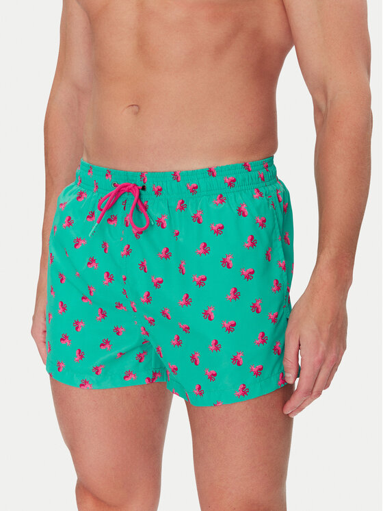 YSABEL MORA YSABEL MORA Pantaloni scurți pentru înot 90302 Verde Regular Fit