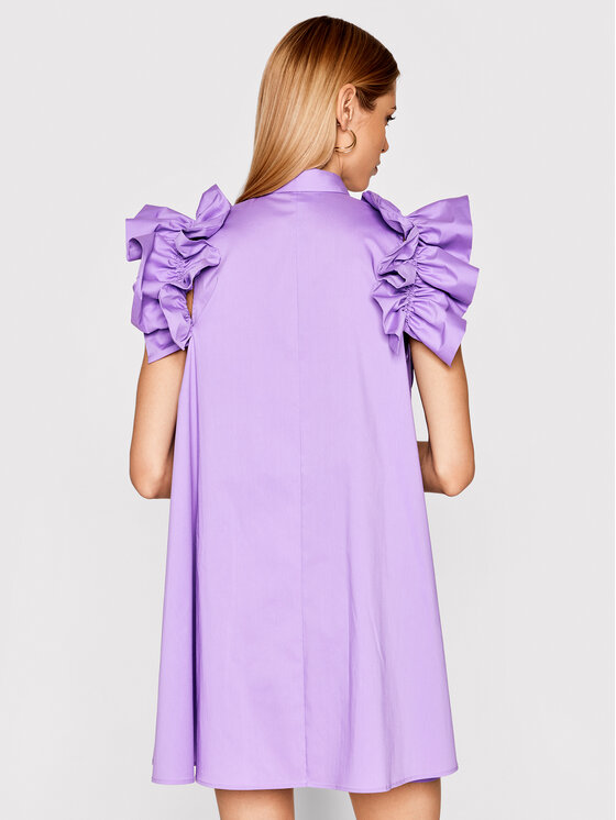 Imperial Imperial Marškinių tipo suknelė AA5TBBE Violetinė Regular Fit